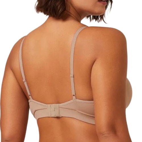 Detalhe - Sutiã Liebe Com Bojo Lycra 103801 Chocolate