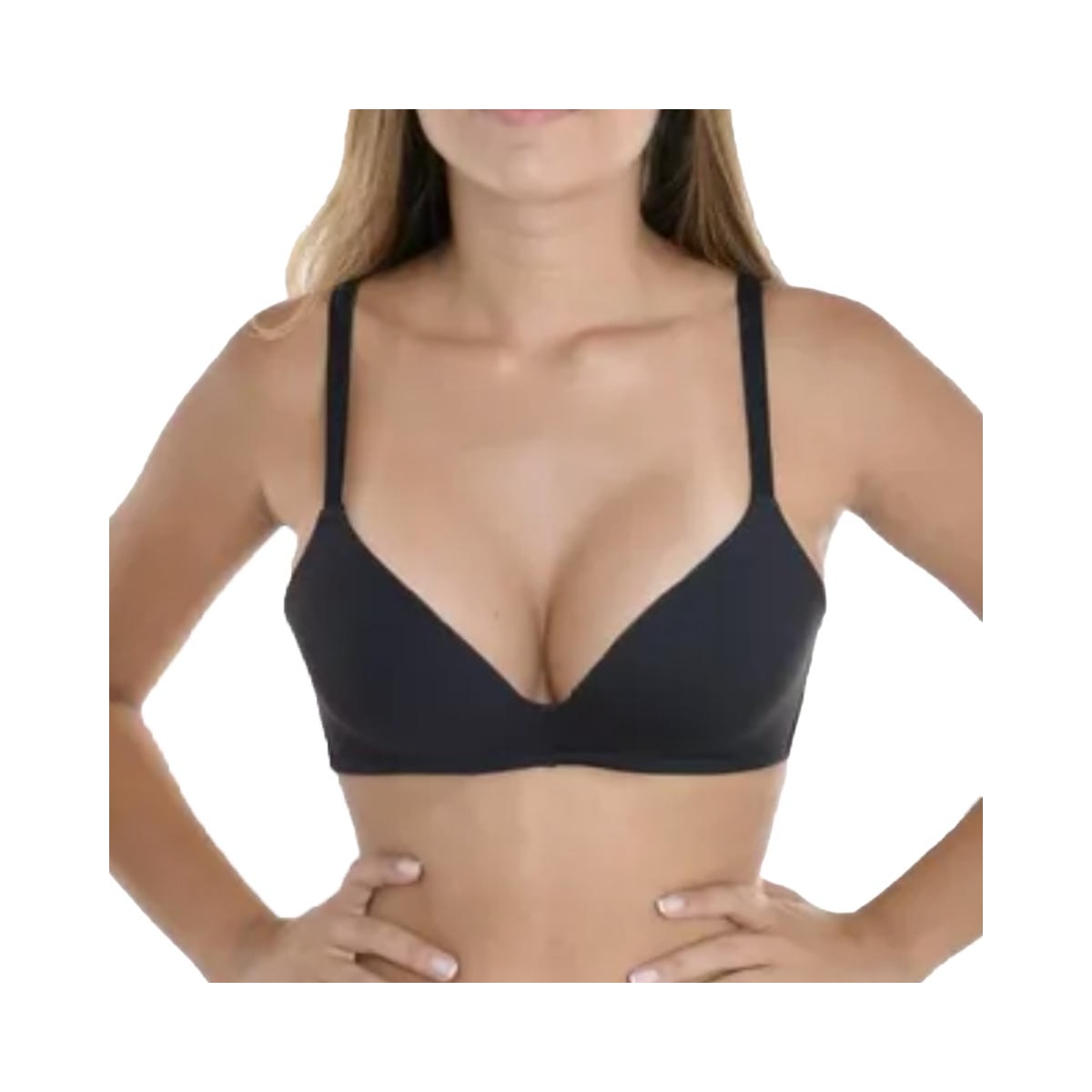 Sutiã Liebe Com Bojo Lycra 123405 Preto Sutiã Liebe Com Bojo Lycra 123405 Preto