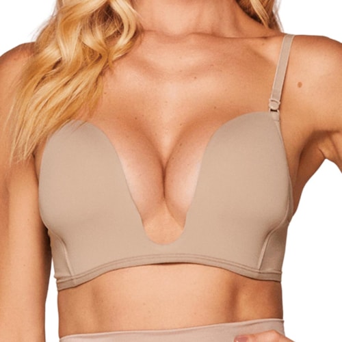 Detalhe - Sutiã Liebe Com Bojo Lycra 203700 Chocolate