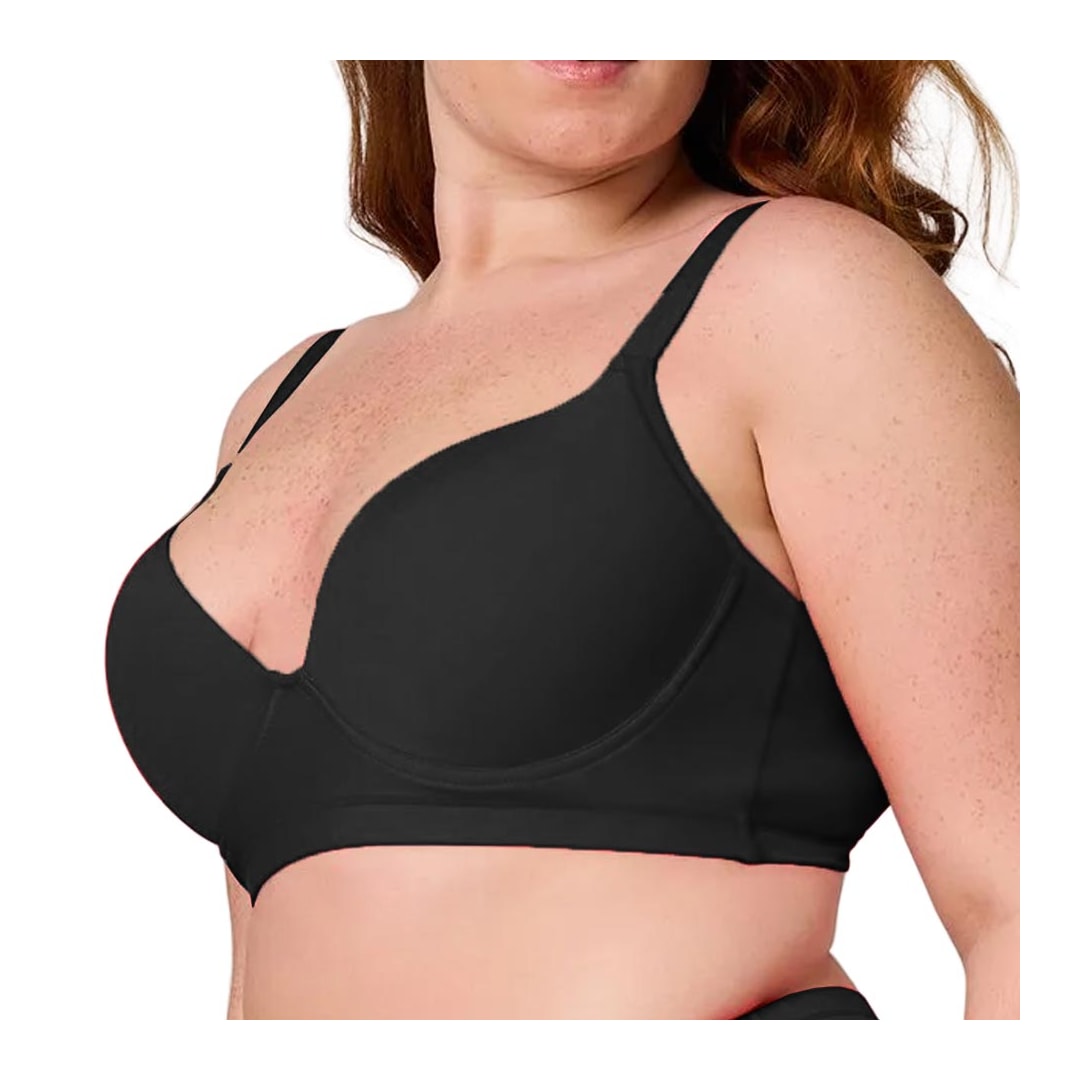 Sutiã Liebe Com Bojo Lycra 703013 Preto Sutiã Liebe Com Bojo Lycra 703013 Preto