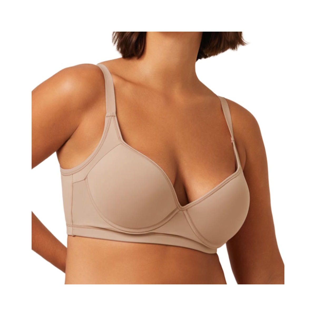 Sutiã Liebe Com Bojo Lycra 703015 Chocolate Sutiã Liebe Com Bojo Lycra 703015 Chocolate