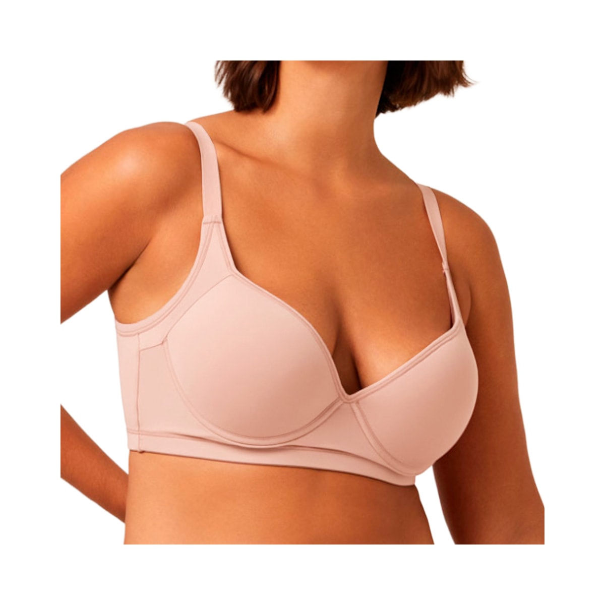 Sutiã Liebe Com Bojo Lycra 703015 Nude Sutiã Liebe Com Bojo Lycra 703015 Nude