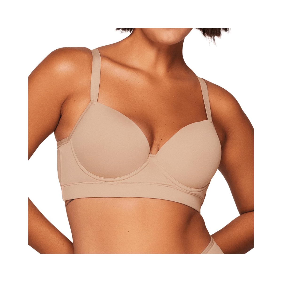 Sutiã Liebe Com Bojo Microfibra 703001 Chocolate