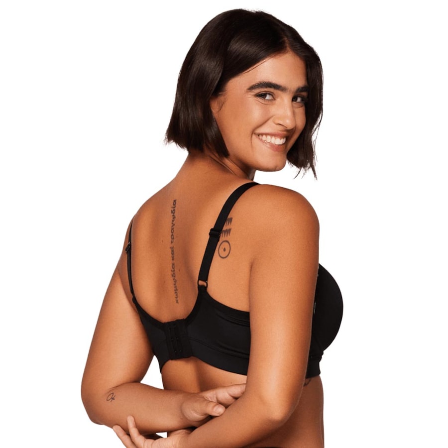 Sutiã Liebe Com Bojo Microfibra 703001 Preto