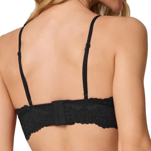 Detalhe - Sutiã Liebe Com Bojo Renda 503438 Preto