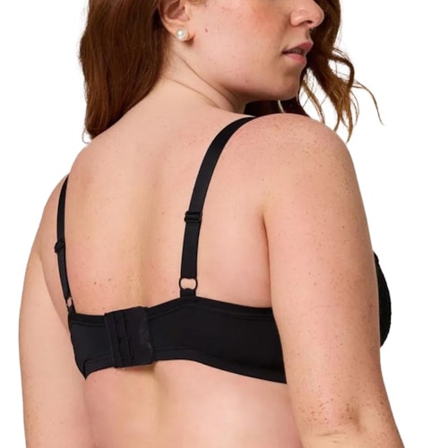 Detalhe - Sutiã Liebe Com Bojo Renda 703038 Preto