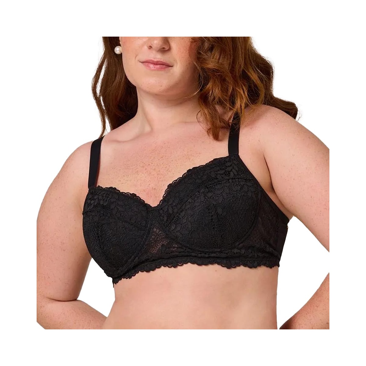 Sutiã Liebe Com Bojo Renda 703038 Preto Sutiã Liebe Com Bojo Renda 703038 Preto