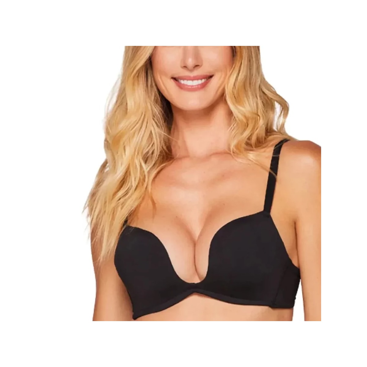 Sutiã Liebe Decote U Em Microfibra 123700 Preto
