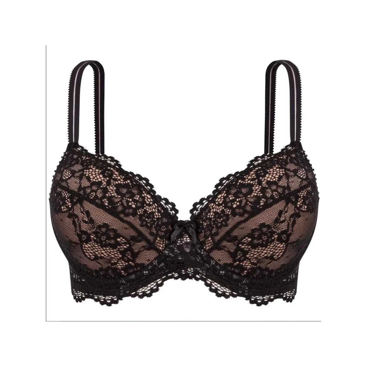 Sutiã Liebe Ideal Triangulo Renda Com Bojo 603432 Preto Sutiã Liebe Ideal Triangulo Renda Com Bojo 603432 Preto