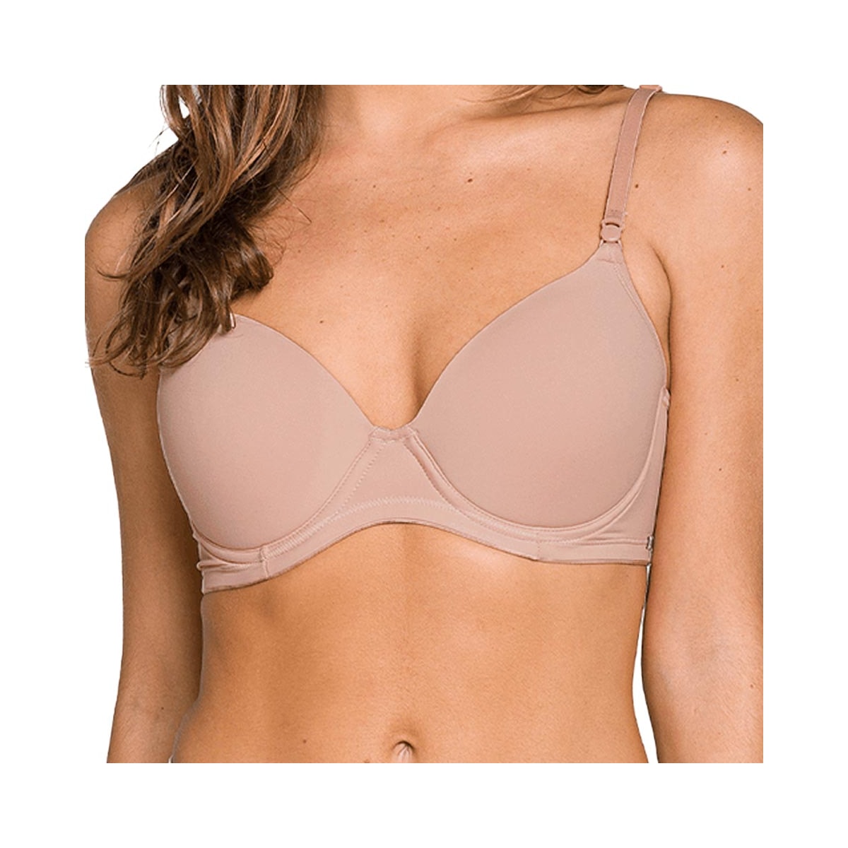Sutiã Liebe Meia Taça Biodegradável 123007 Lady