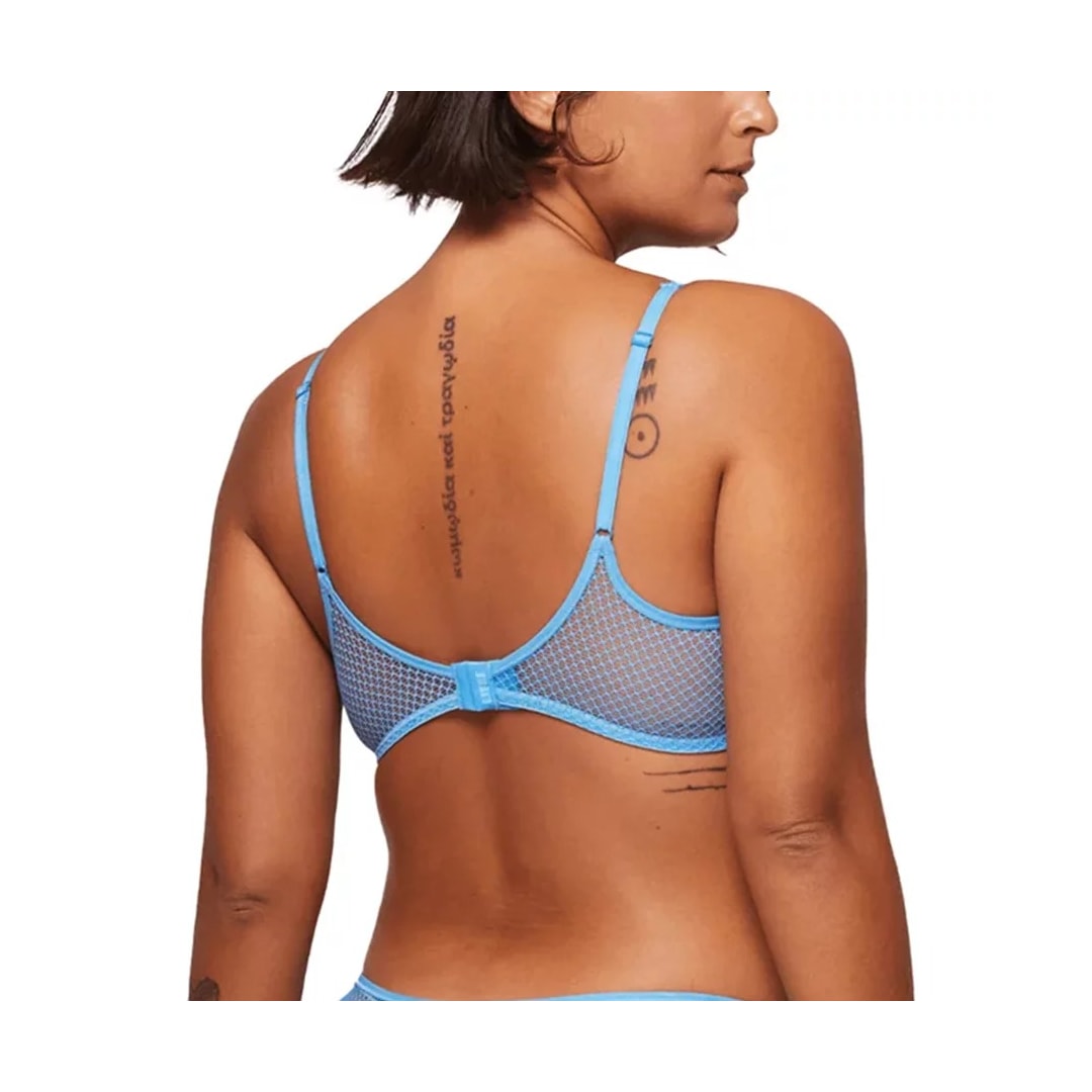 Sutiã Liebe Meia Taça Em Renda 503032 Blue Sutiã Liebe Meia Taça Em Renda 503032 Blue