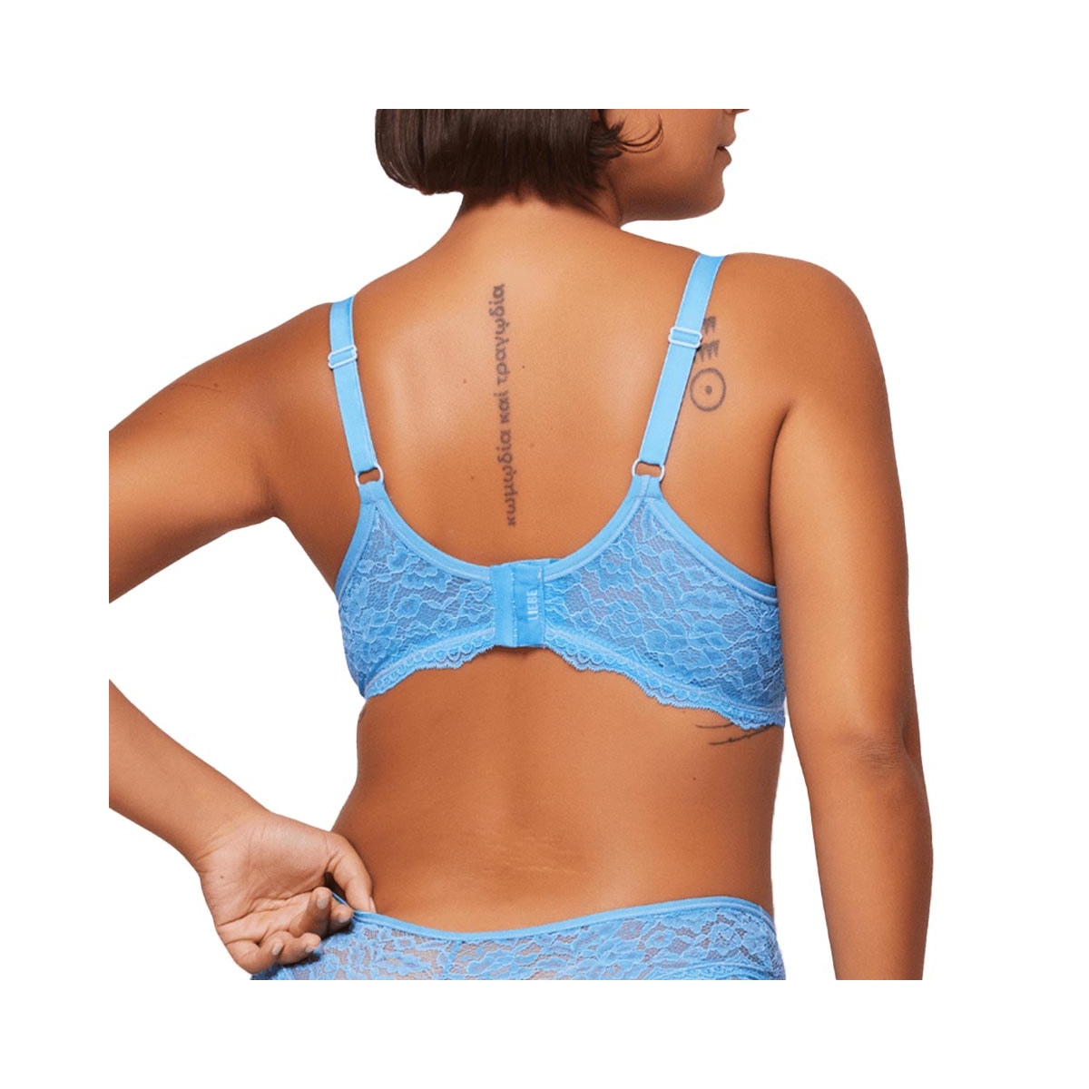 Sutiã Liebe Meia Taça Em Renda 703010 Relax Blue Sutiã Liebe Meia Taça Em Renda 703010 Relax Blue