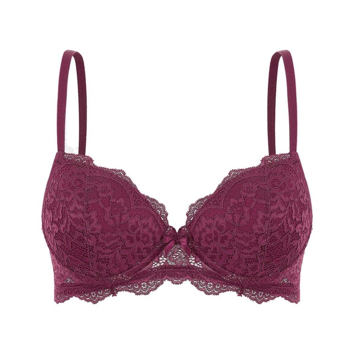 Sutiã Liebe Meia Taca Renda Kiss Me Cassis Sutiã Liebe Meia Taca Renda Kiss Me Cassis