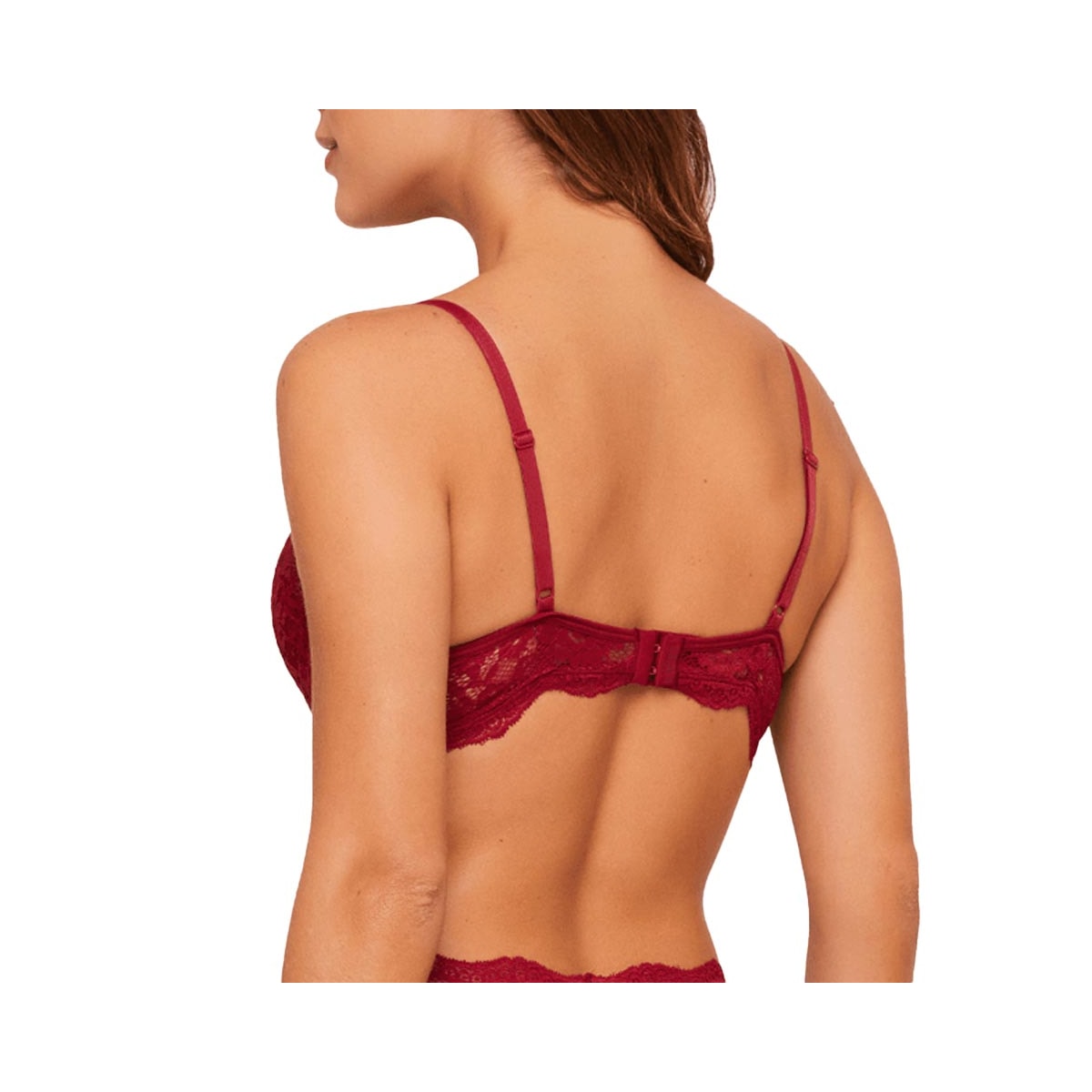 Sutiã Liebe Meia Taca Renda Kiss Me Red Velvet Sutiã Liebe Meia Taca Renda Kiss Me Red Velvet