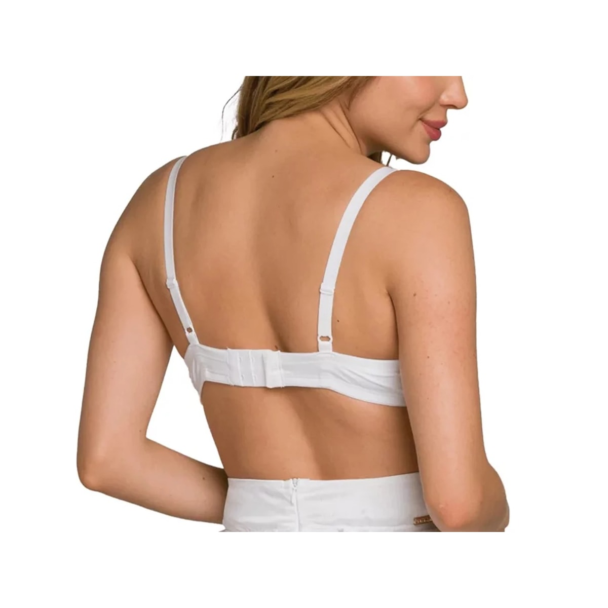 Sutiã Liebe Meia Taça Sustentare 103009 Branco