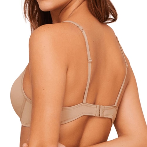 Detalhe - Sutiã Liebe Push Up Microfibra 103101 Chocolate