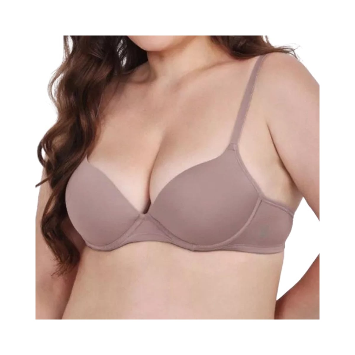 Sutiã Liebe Push Up Microfibra 103101 Mauve