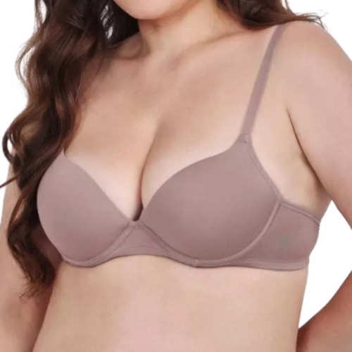 Sutiã Liebe Push Up Microfibra 103101 Mauve