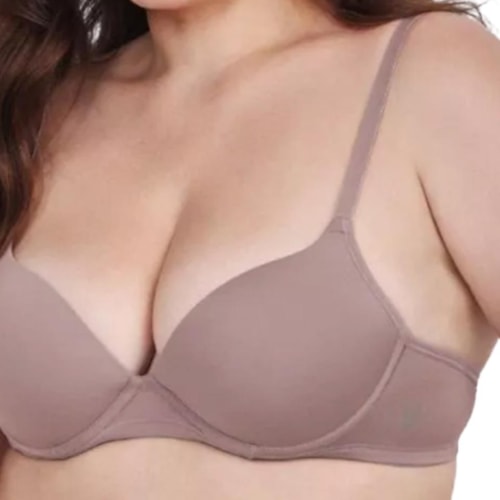 Detalhe - Sutiã Liebe Push Up Microfibra 103101 Mauve