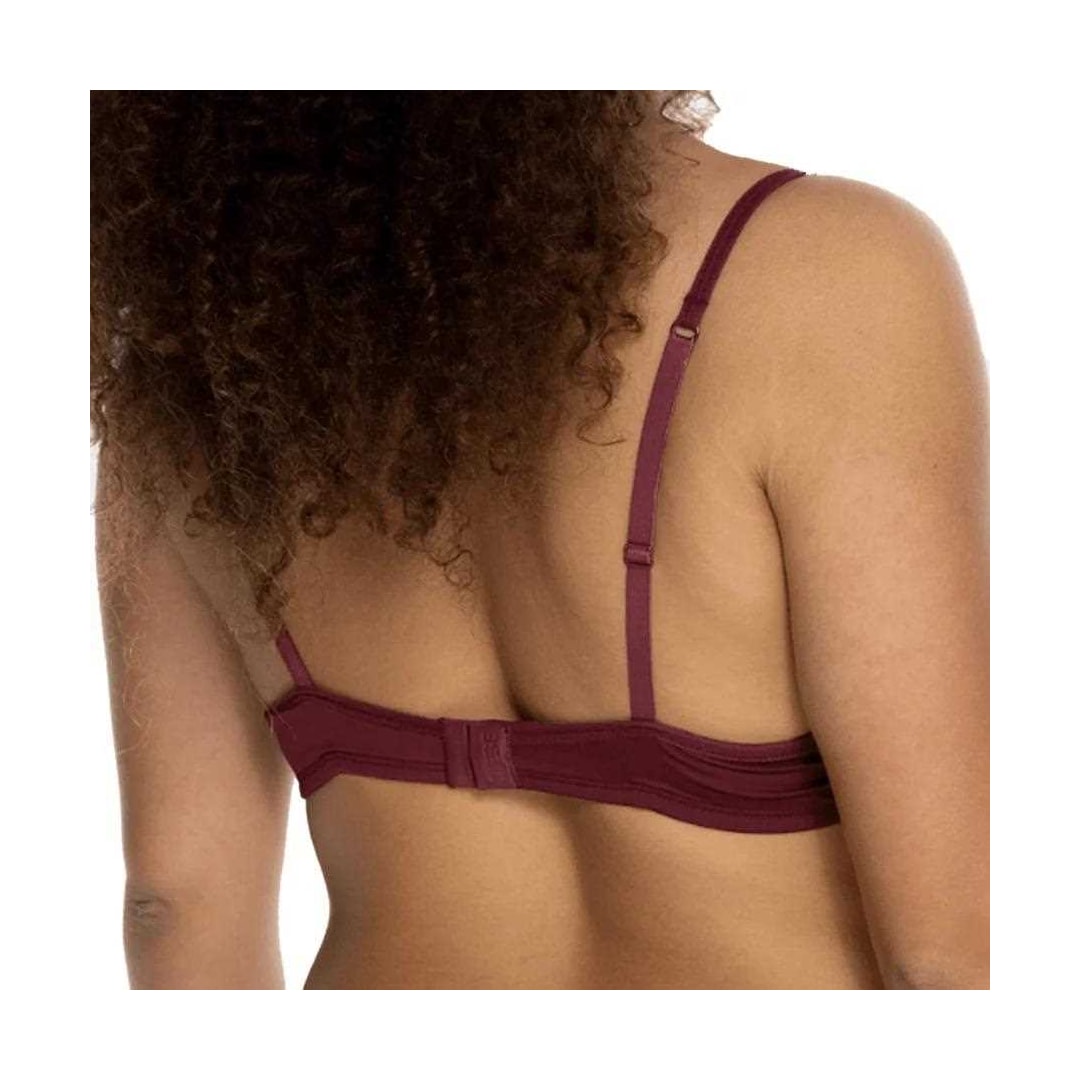 Sutiã Liebe Push Up Microfibra 103101 Merlot Sutiã Liebe Push Up Microfibra 103101 Merlot