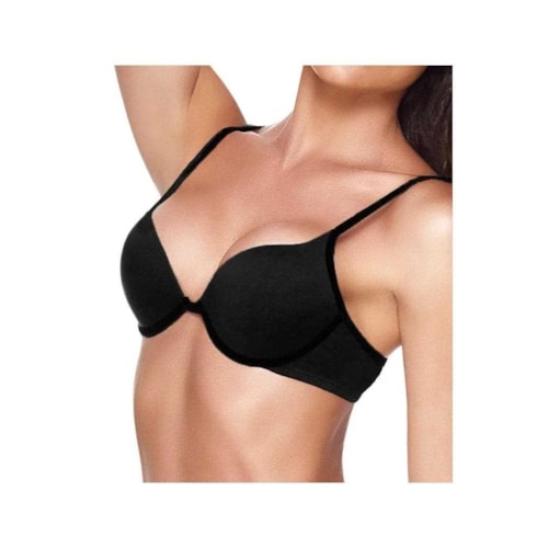 Sutiã Liebe Push Up Microfibra 103101 Preto