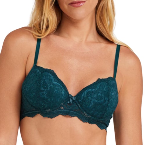 Sutiã Liebe Renda Kiss Me 503001 Teal