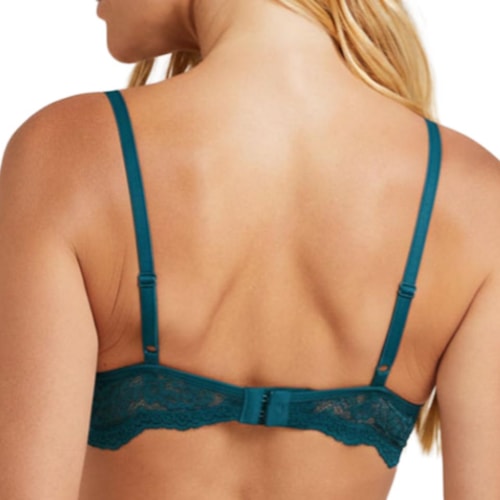 Detalhe - Sutiã Liebe Renda Kiss Me 503001 Teal