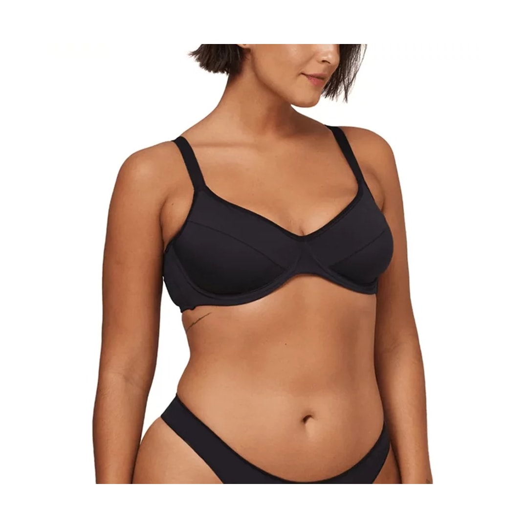 Sutiã Liebe Sem Bojo Em Microfibra 123301 Preto