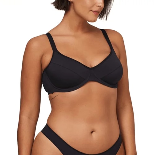 Sutiã Liebe Sem Bojo Em Microfibra 123301 Preto