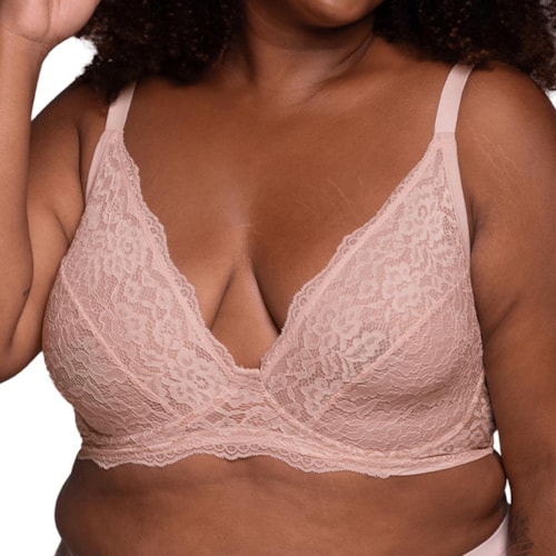 Sutiã Liebe Sem Bojo Em Renda 703302 Nude