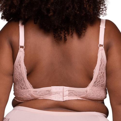 Detalhe - Sutiã Liebe Sem Bojo Em Renda 703302 Nude