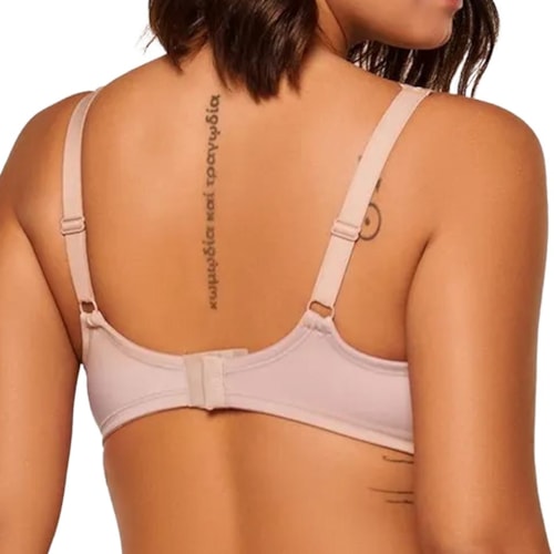 Detalhe - Sutiã Liebe Sem Bojo Renda 703312 Chocolate