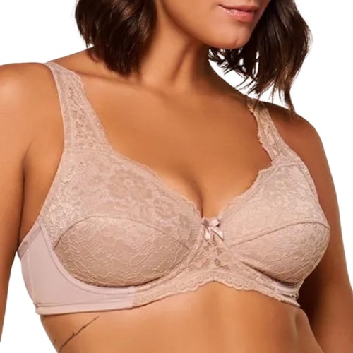 Sutiã Liebe Sem Bojo Renda 703312 Chocolate