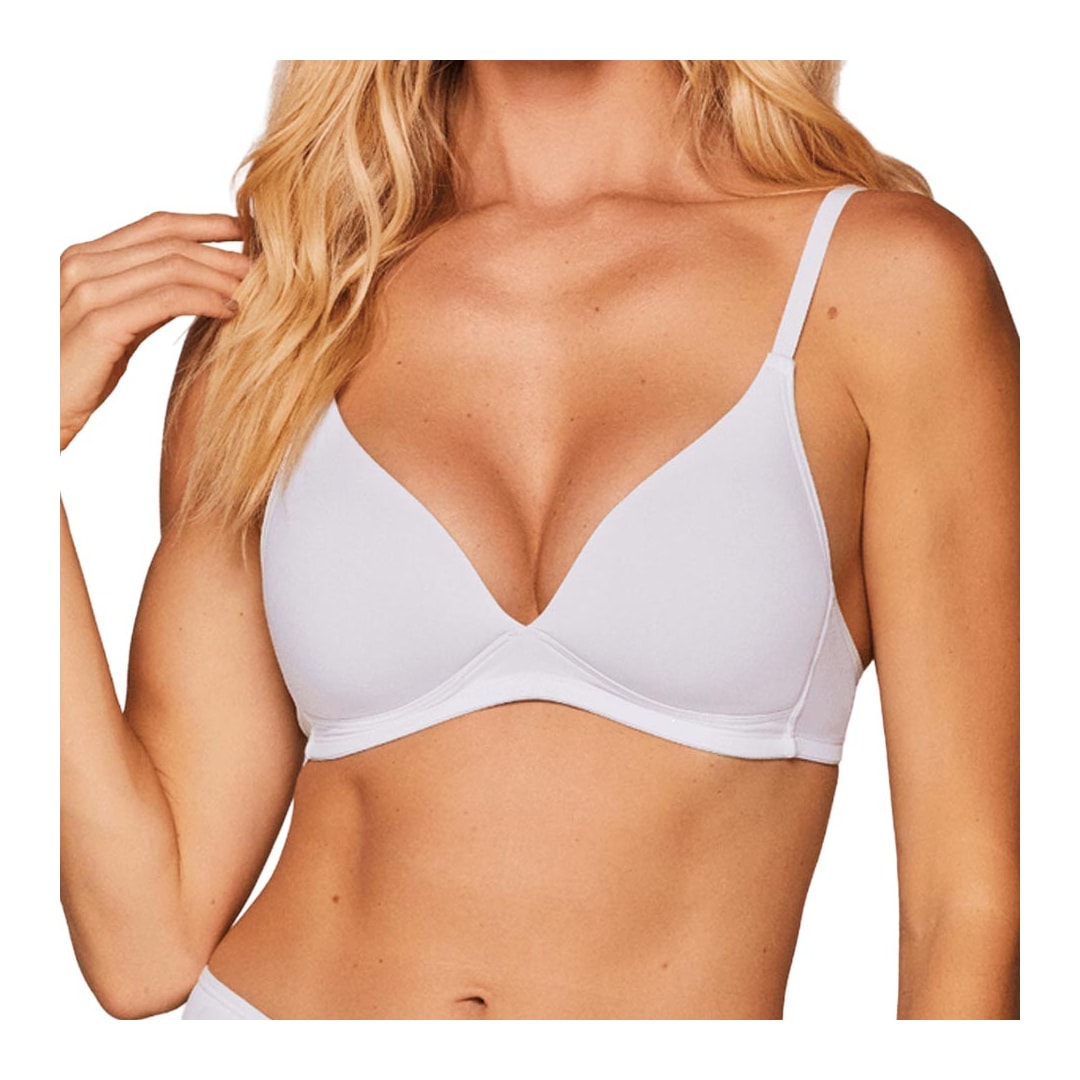Sutiã Liebe Triângulo Microfibra Básica 341001 Branco