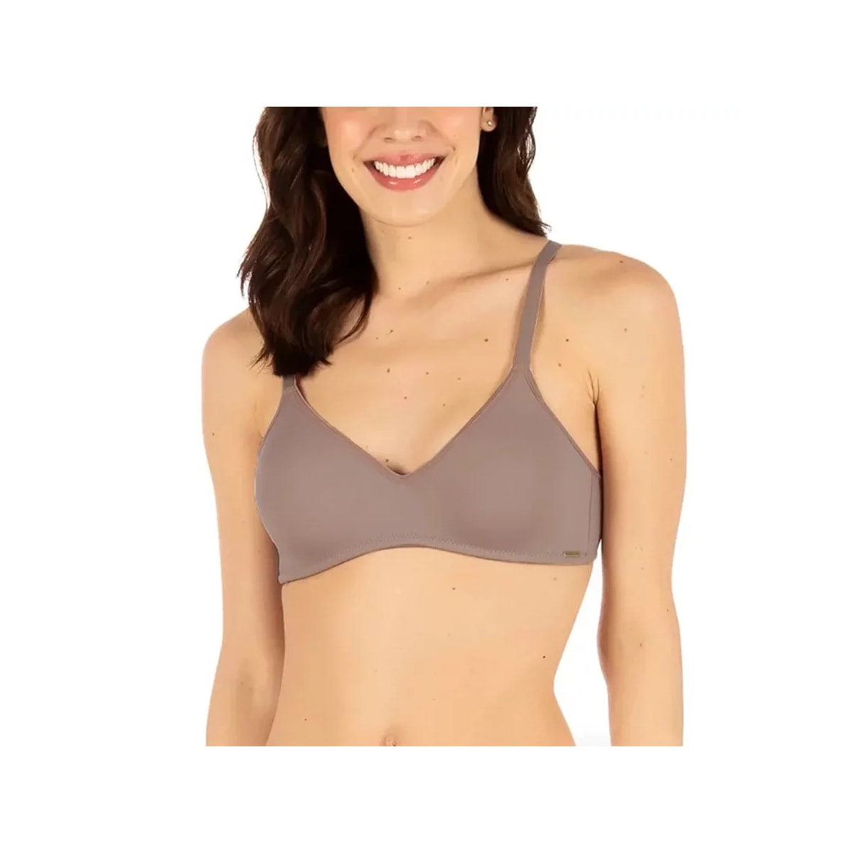 Sutiã Marcyn Sem Aro Com Sustentação 317.011 Nozes Sutiã Marcyn Sem Aro Com Sustentação 317.011 Nozes