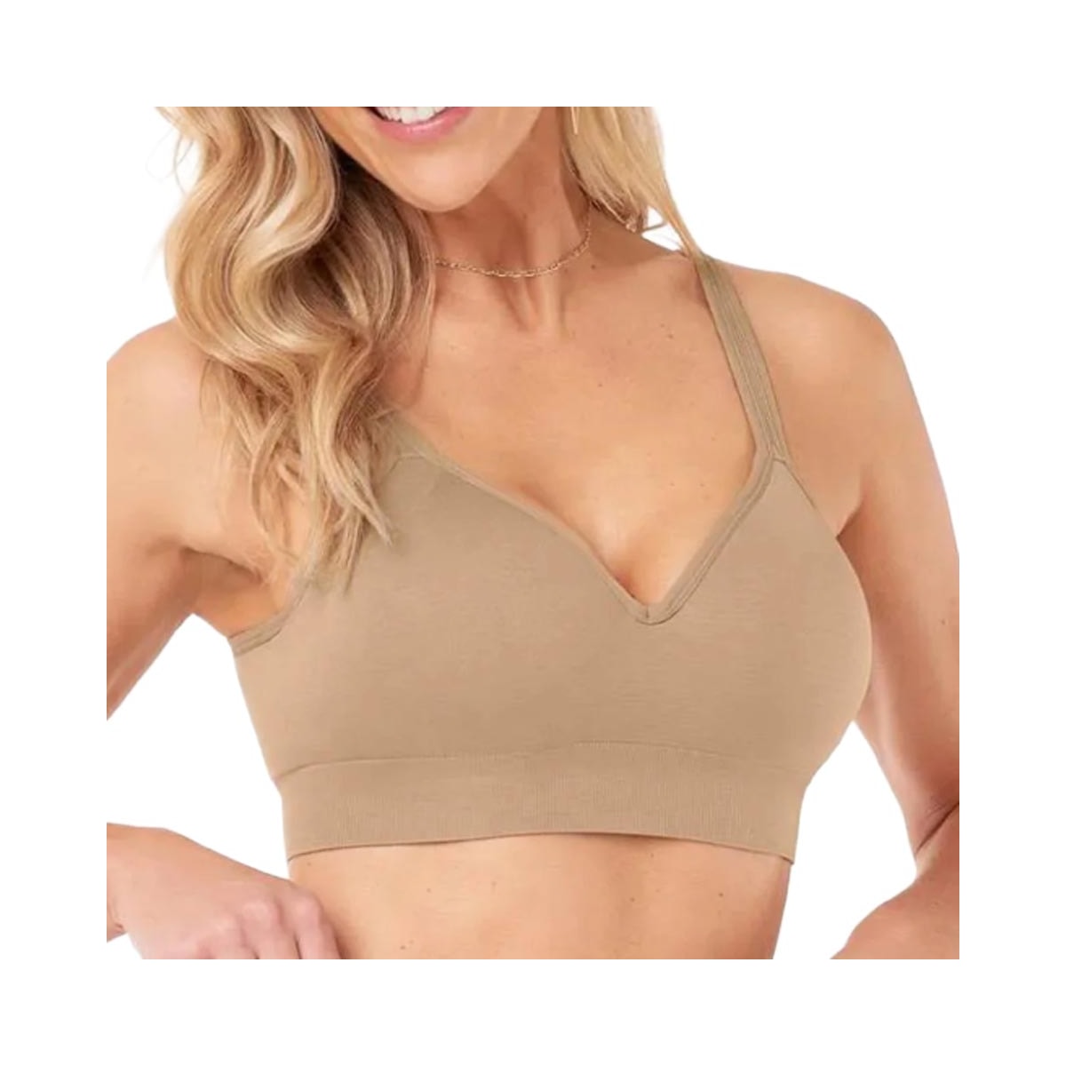 Sutiã Zee Rucci Bojo Duplo Confort ZR0303-012 C122 Bege Sutiã Zee Rucci Bojo Duplo Confort ZR0303-012 C122 Bege
