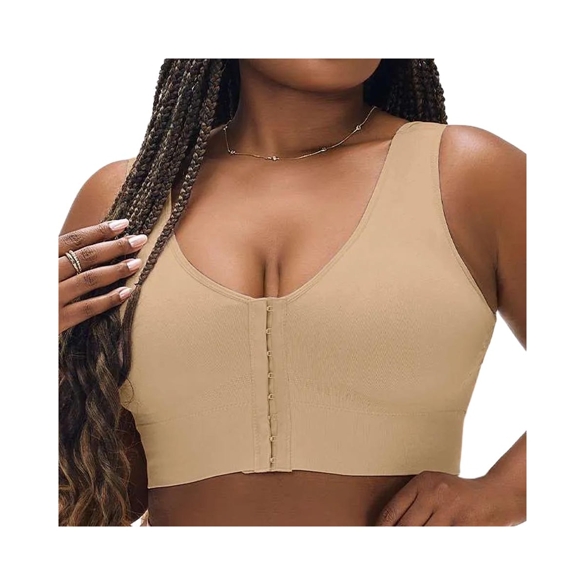 Sutiã Zee Rucci Bojo Removível Zr0303-020 C122 Bege