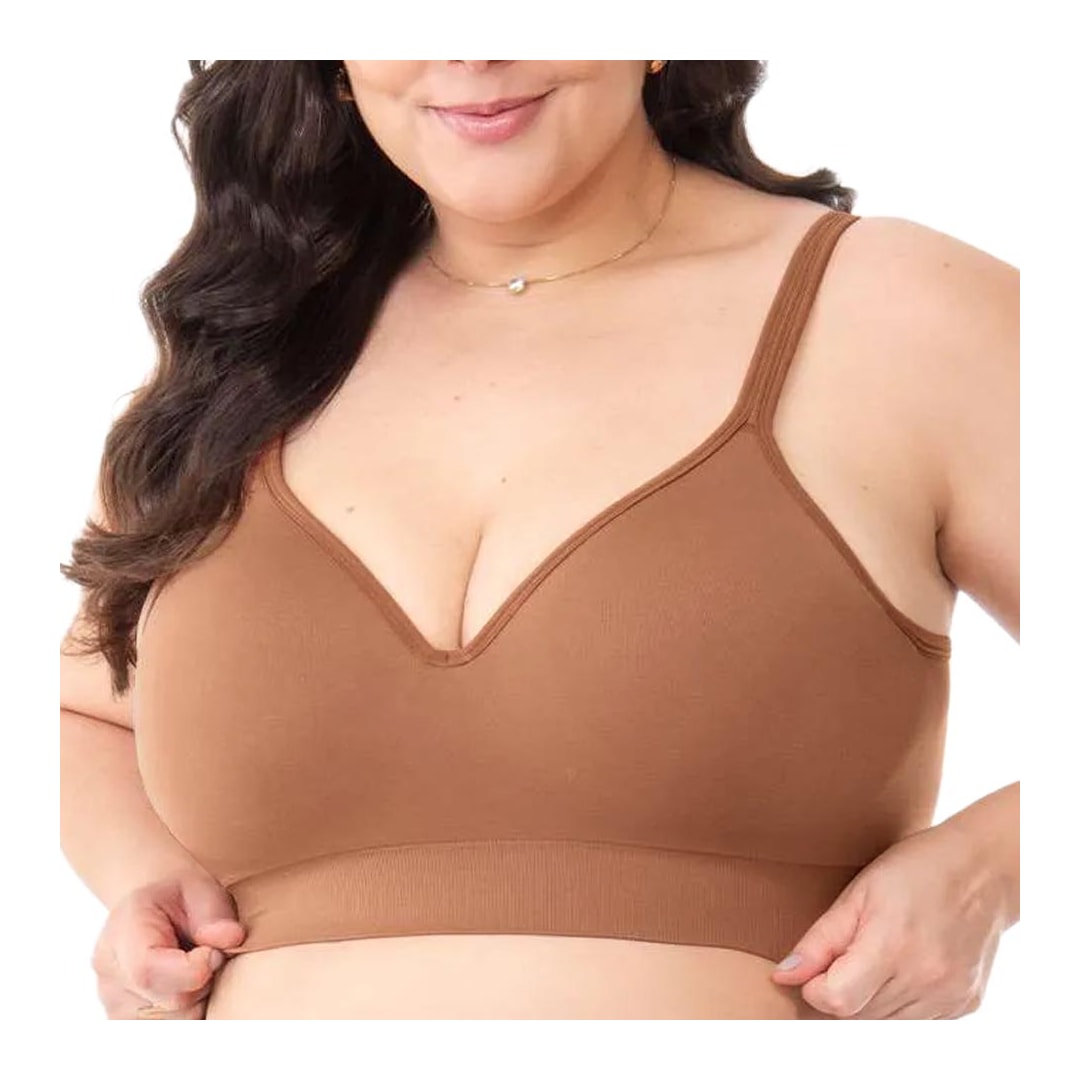 Sutiã Zee Rucci Com Bojo Lycra Zr0303-010 C105 Capuccino