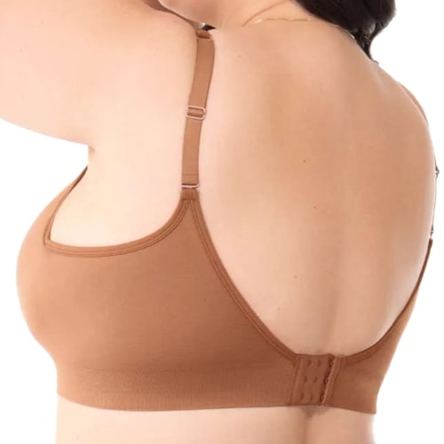 Detalhe - Sutiã Zee Rucci Com Bojo Lycra Zr0303-010 C105 Capuccino