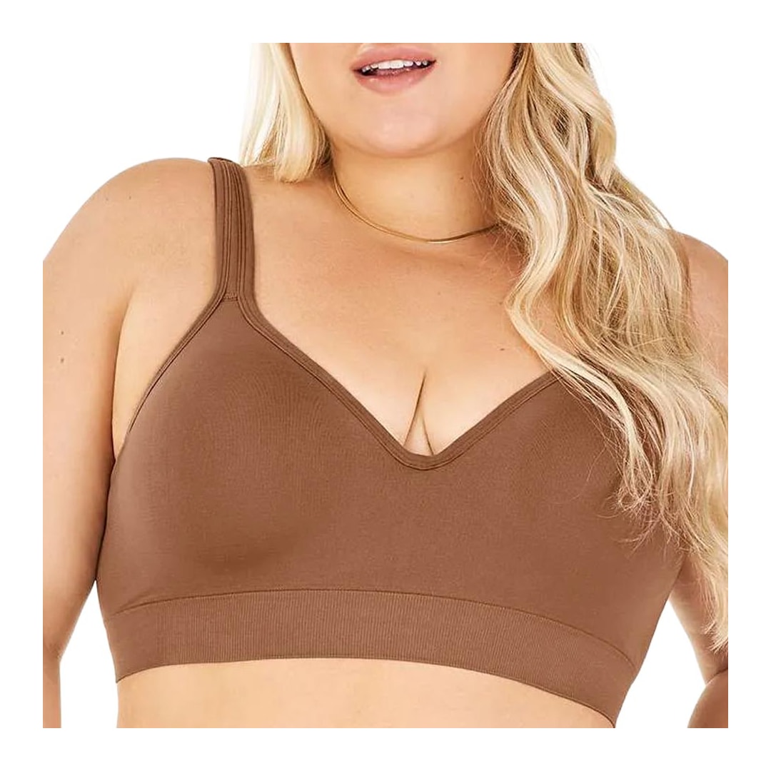 Sutiã Zee Rucci Com Bojo Lycra Zr0303-010 C128 Caramelo