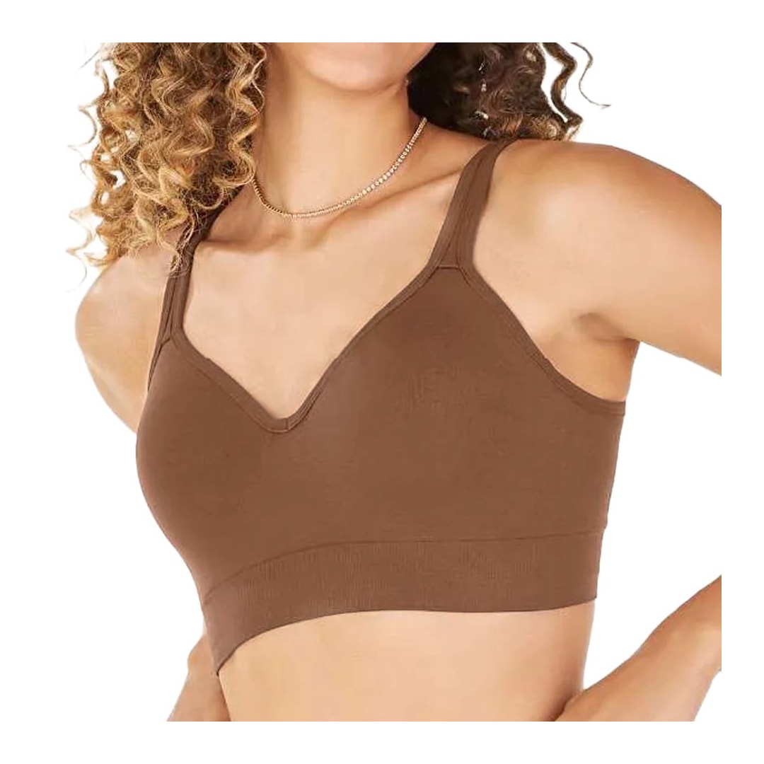 Sutiã Zee Rucci Com Bojo Lycra Zr0303-012 C128 Caramelo