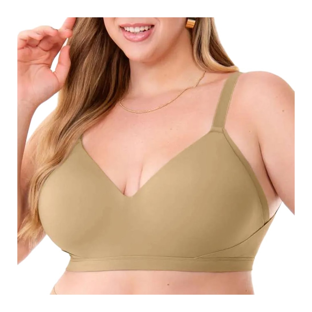 Sutiã Zee Rucci Com Bojo Lycra Zr0303-021 C122 Bege