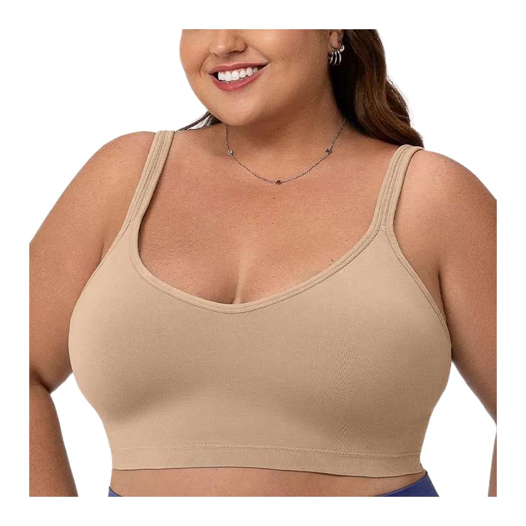 Sutiã Zee Rucci Com Bojo Malha Zr0303-026 C122 Bege