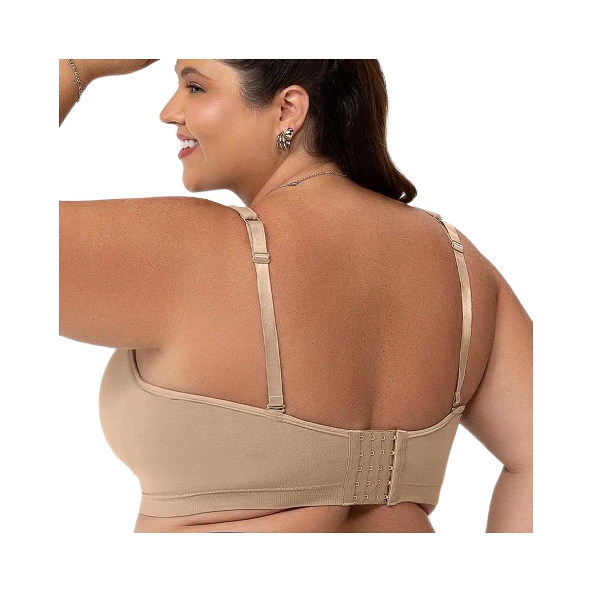 Sutiã Zee Rucci Com Bojo Malha Zr0303-026 C122 Bege Sutiã Zee Rucci Com Bojo Malha Zr0303-026 C122 Bege