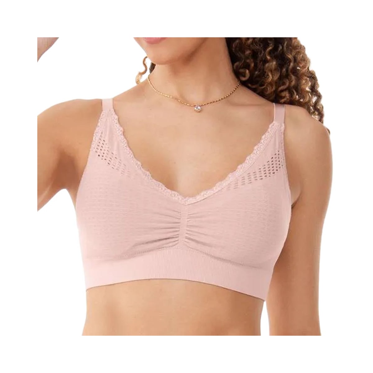 Sutiã Zee Rucci Com Bojo Renda Zr0300-108 V04 Rose Sutiã Zee Rucci Com Bojo Renda Zr0300-108 V04 Rose