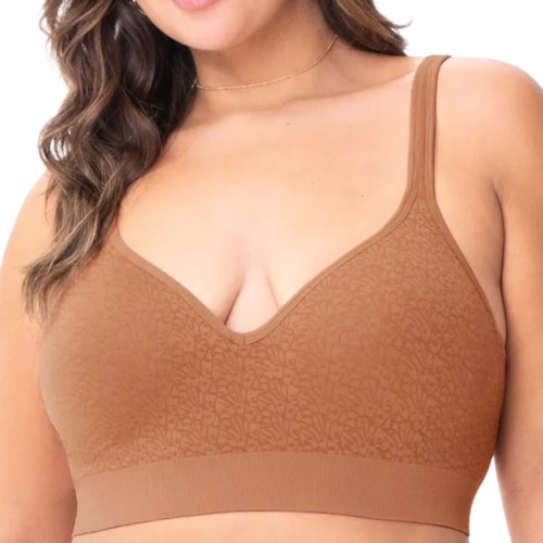 Sutiã Zee Rucci Com Bojo Sem Costura Zr0303-015 Terracota