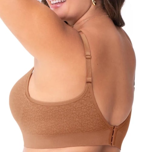 Detalhe - Sutiã Zee Rucci Com Bojo Sem Costura Zr0303-015 Terracota