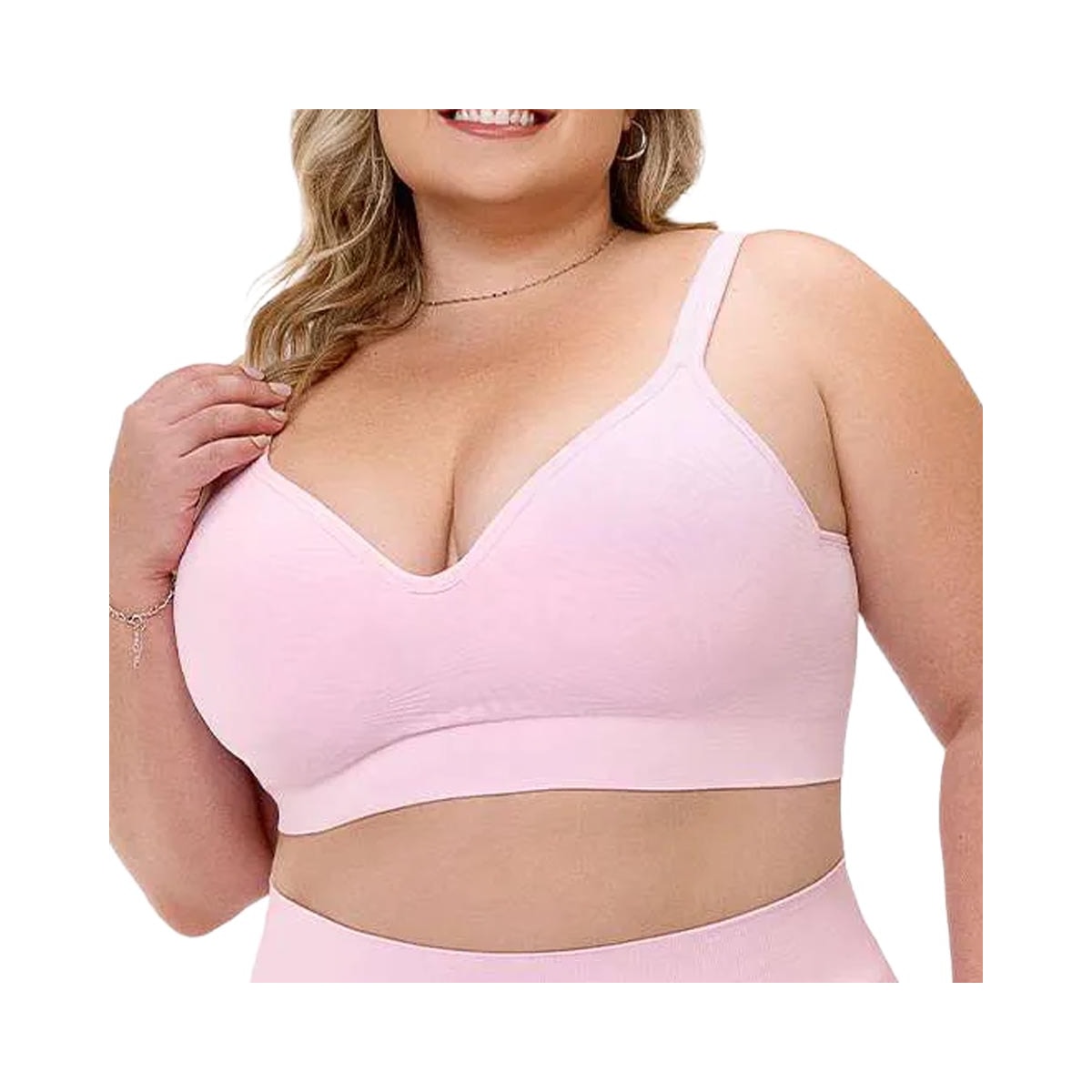 Sutiã Zee Rucci Com Bojo Sem Costura Zr0303-015 V42 Rosa Sutiã Zee Rucci Com Bojo Sem Costura Zr0303-015 V42 Rosa