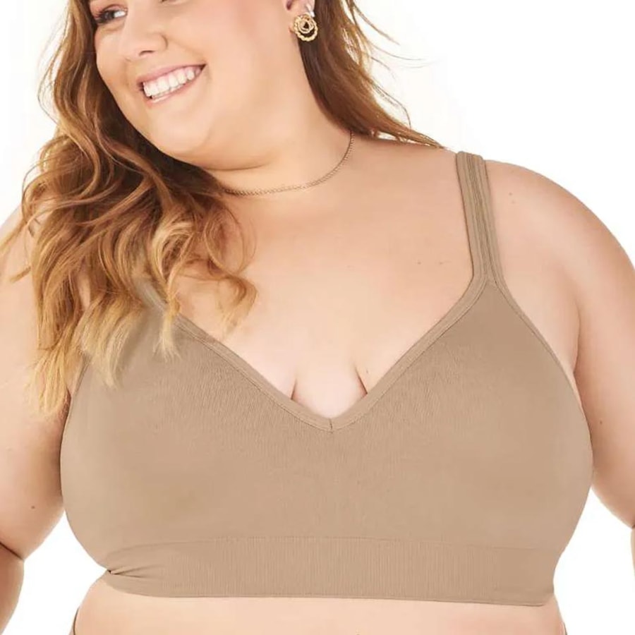 Sutiã Zee Rucci Confort Com Bojo Zr0303 Bege
