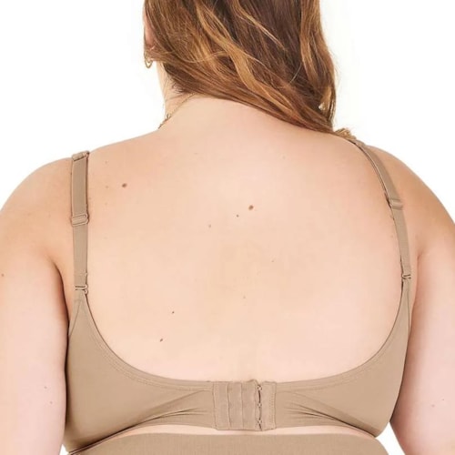 Detalhe - Sutiã Zee Rucci Confort Com Bojo Zr0303 Bege